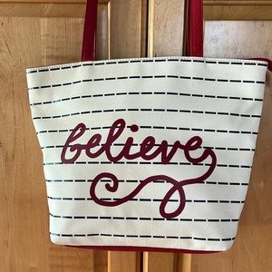 ‘Believe’ purse